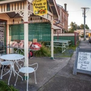 Australian cafe patio  
