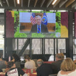Tom Vilsak address the AZDA Summit at ASU